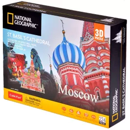 3D пазл National Geographic: Москва (224 детали) картинка 370982 - МосИгра